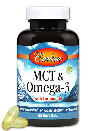 Carlson MCT & Omega-3 with Coconut Oil