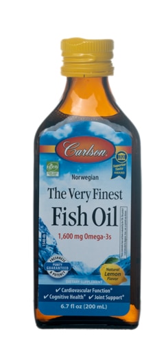 Carlson The Very Finest Fish Oil Lemon