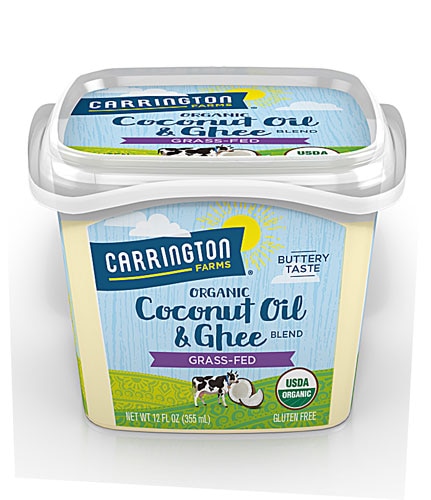 Carrington Farms Organic Coconut Oil & Ghee Blend Grass fed