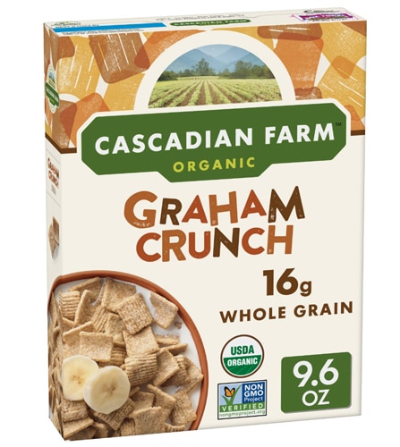 Cascadian Farm Organic Organic Cereal Graham Crunch