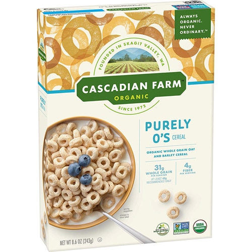 Cascadian Farm Organic Organic Cereal Purely O's