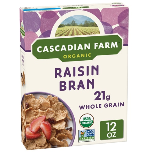 Cascadian Farm Organic Cereal Raisin Bran