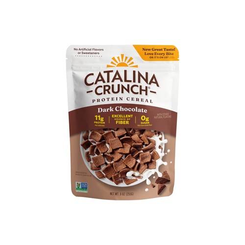 Catalina Crunch Gluten Free Keto Friendly Cereal Dark Chocolate