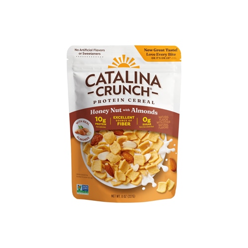 Catalina Crunch Keto Friendly Cereal Honey Nut with Almonds