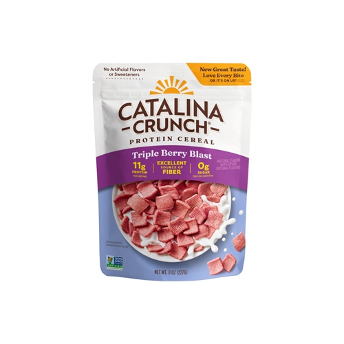Catalina Crunch Keto Friendly Cereal Triple Berry Blast