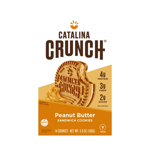 Catalina Crunch Sandwich Cookies Peanut Butter