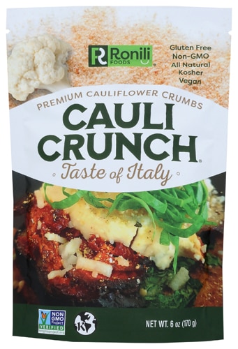 Cauli Crunch Non-GMO Cauliflower Crumbs Taste of Italy