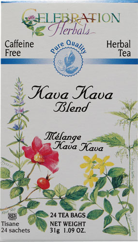 Celebration Herbals Herbal Tea Caffeine Free Kava Kava Blend