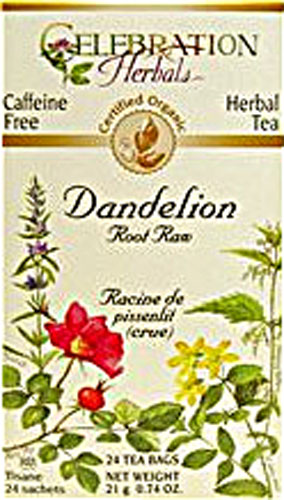 Celebration Herbals Organic Dandelion Root Raw Tea Caffeine Free