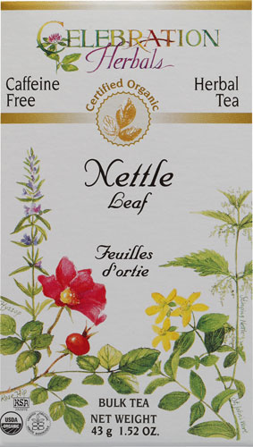 Celebration Herbals Organic Herbal Nettle Leaf Bulk Tea Caffeine Free