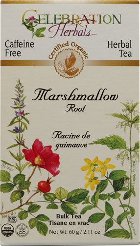 Celebration Herbals Organic Marshmallow Root Bulk Tea Caffeine Free