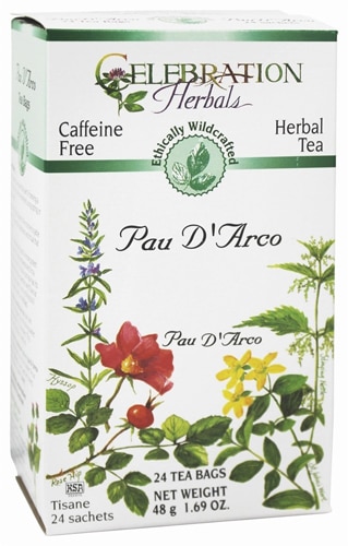 Celebration Herbals Pau D'Arco Tea Caffeine Free