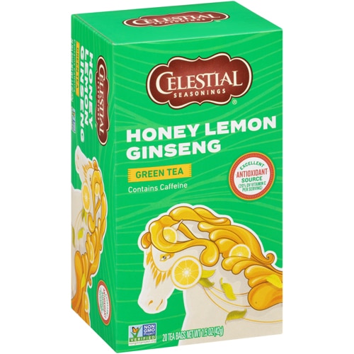 Celestial Seasonings Green Tea Honey Lemon Ginseng