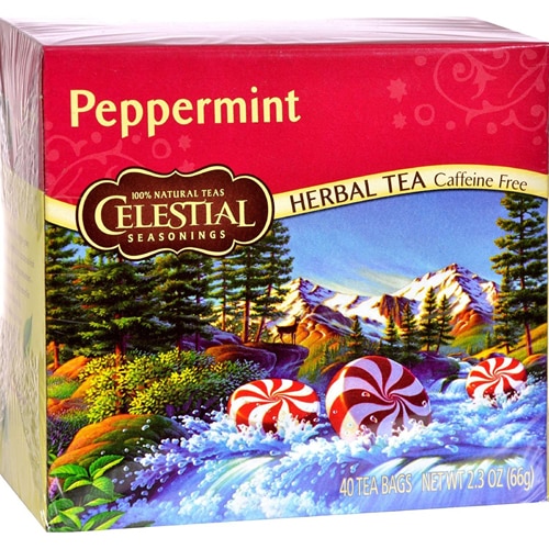 Celestial Seasonings Herbal Tea Caffeine Free Peppermint