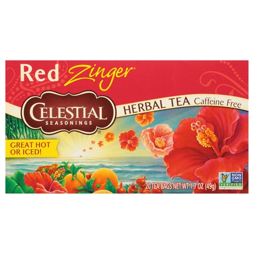 Celestial Seasonings Herbal Tea Caffeine Free Red Zinger