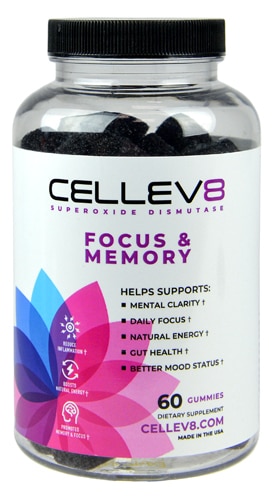 Cellev8 Focus and Memory - NSF Certified for Sport