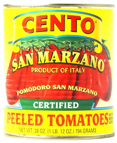 Cento Certified Peeled Tomatoes with Basil Leaf