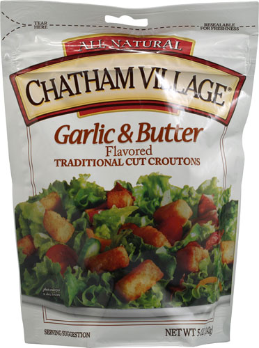 Chatham Village All Natural Croutons Garlic and Butter