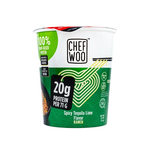 Chef Woo Organic High Protein Plant Based Ramen Spicy Tequila Lime