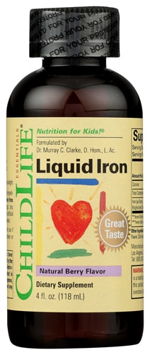 Childlife Liquid Iron Natural Berry