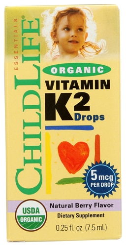 Childlife Organic Vitamin K Drops Natural Berry