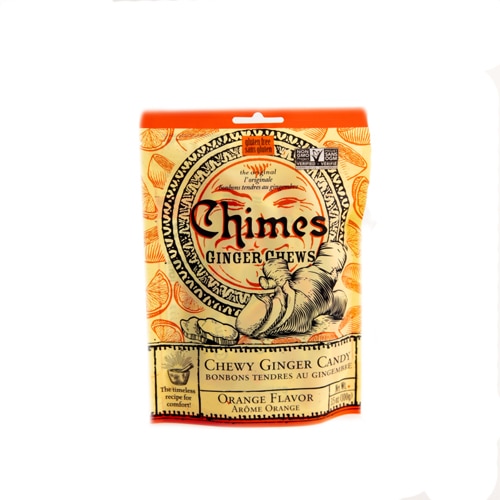 Chimes Gluten Free Ginger Chews Orange