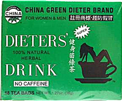 China Green Dieters Tea Caffeine Free