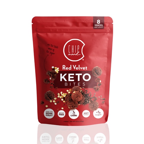 ChipMonk Keto Cookie Bites Red Velvet