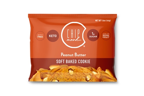 ChipMonk Keto Soft Baked Cookie Peanut Butter