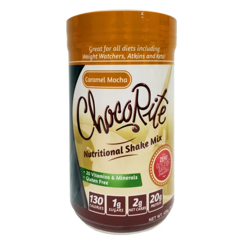 ChocoRite Protein Shake Mix Caramel Mocha