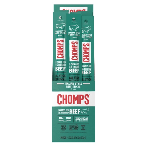 Chomps Meat Sticks Zero Sugar Italian-Style Beef