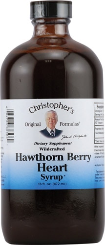 Christopher's Hawthorn Berry Heart Syrup