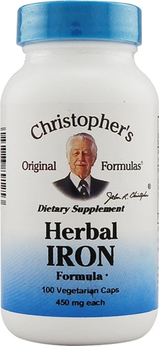 Christopher's Herbal Iron Formula