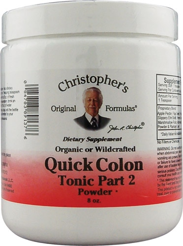 Christopher's Quick Colon Tonic Powder Part 2