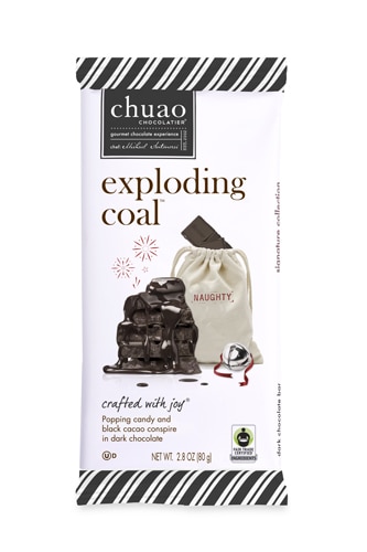 Chuao Chocolatier Chocolate Bar Exploding Coal