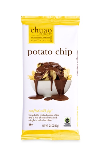 Chuao Chocolatier Chocolate Bar Potato Chip