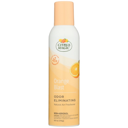 Citrus Magic Natural Odor Eliminating Air Freshener Spray Orange Blast