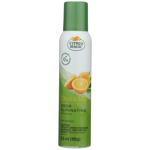 Citrus Magic Odor Eliminating Air Freshener Non-Aerosol Spray - Citrus and Sage