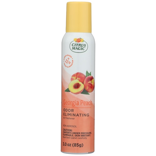 Citrus Magic Odor Eliminating Air Freshener Non-Aerosol Spray - Georgia Peach