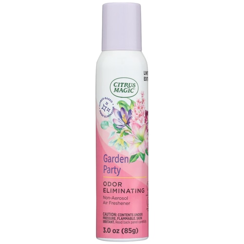 Citrus Magic Odor Eliminating Air Freshener Spray Garden Party