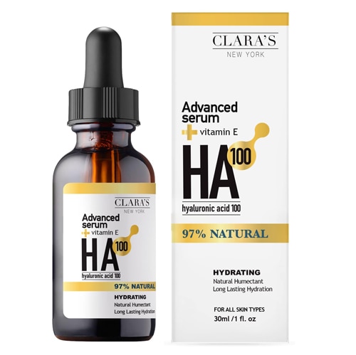 Clara's New York Advanced Hydrating Hyaluronic Acid 100 Facial Serum