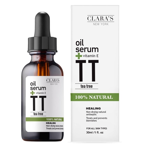 Clara's New York Healing Tea Tree Facial Oil Serum