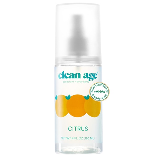 Clean Age Deodorant + Body Spray - Citrus