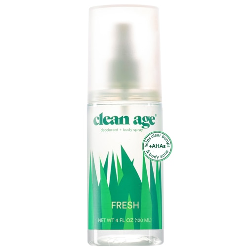 Clean Age Deodorant + Body Spray - Fresh
