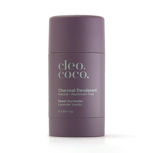 Cleo+Coco Charcoal Deodorant Aluminum Free - Sweet Surrender - Lavender Vanilla