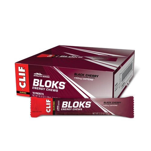 Clif BLOKS Energy Chews Black Cherry