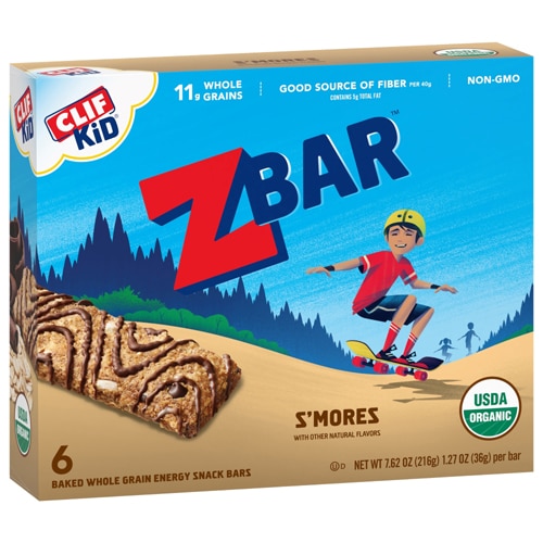 Clif Bar Kid Zbar Organic Protein Bars Smores