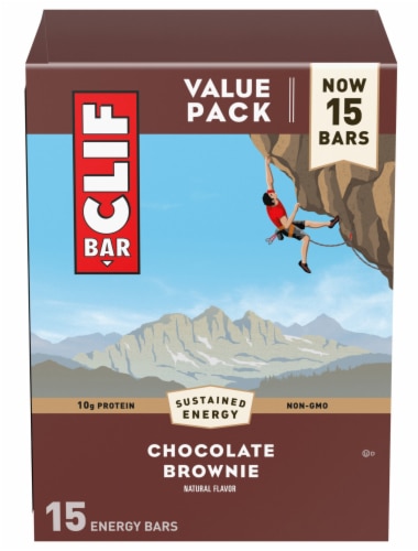 Clif Bar Non-GMO Energy Bars Chocolate Brownie