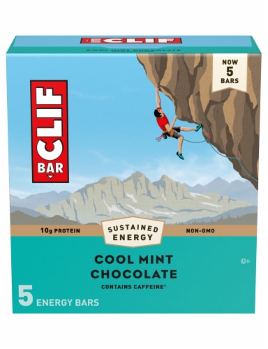 Clif Bar Non-GMO Energy Bars Cool Mint Chocolate