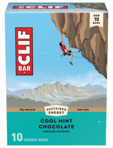 Clif Bar Non-GMO Energy Bars Cool Mint Chocolate